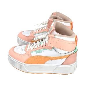 Puma Karmen Rebelle High Top Shoes mens size 5